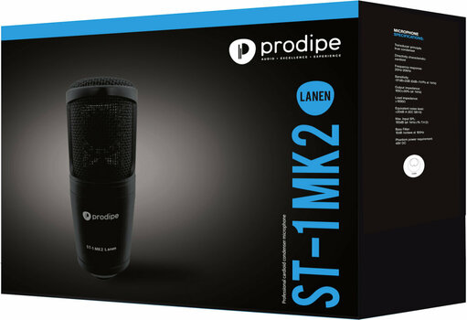 Kondenzátorový štúdiový mikrofón Prodipe PROST1 Kondenzátorový štúdiový mikrofón - 3