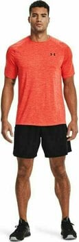 Fitness shirt Under Armour Men's UA Tech 2.0 Short Sleeve Venom Red/Black S Fitness shirt - 5