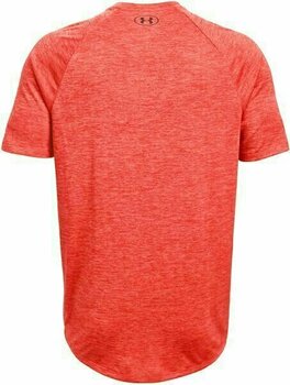 Fitness shirt Under Armour Men's UA Tech 2.0 Short Sleeve Venom Red/Black M Fitness shirt - 2