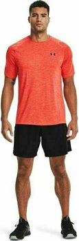 Fitness shirt Under Armour Men's UA Tech 2.0 Short Sleeve Venom Red/Black M Fitness shirt - 5