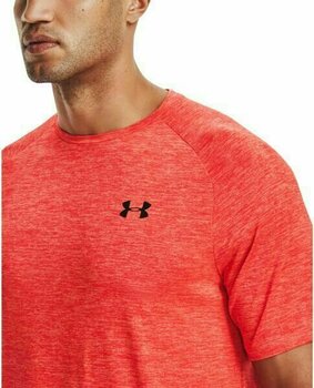 Fitness koszulka Under Armour Men's UA Tech 2.0 Short Sleeve Venom Red/Black L Fitness koszulka - 6