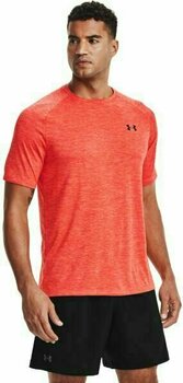 T-shirt de fitness Under Armour Men's UA Tech 2.0 Short Sleeve Venom Red/Black XL T-shirt de fitness - 3