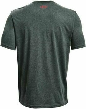 Fitness T-Shirt Under Armour Men's UA Sportstyle Logo Short Sleeve Pitch Gray Medium Heather/Beta S Fitness T-Shirt - 2