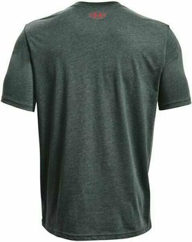 Fitness T-Shirt Under Armour Men's UA Sportstyle Logo Short Sleeve Pitch Gray Medium Heather/Beta XL Fitness T-Shirt - 2
