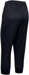 Treenihousut Under Armour Tech Capri Black/Metallic Silver XS Treenihousut - 1