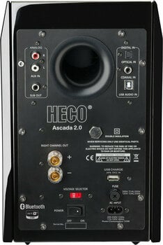 Hi-Fi безжичен високоговорител
 Heco Ascada 2.0 Piano Black - 4