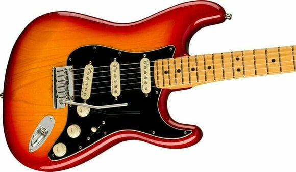 Electric guitar Fender Ultra Luxe Stratocaster MN Plasma Red Burst - 3