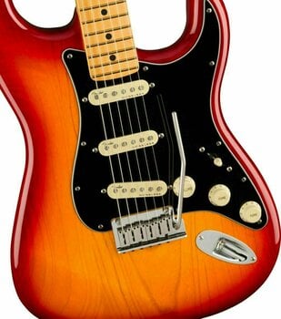 Elektrische gitaar Fender Ultra Luxe Stratocaster MN Plasma Red Burst - 4