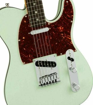 Electric guitar Fender Ultra Luxe Telecaster RW Transparent Surf Green - 4