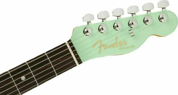 Electric guitar Fender Ultra Luxe Telecaster RW Transparent Surf Green - 5
