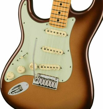 E-Gitarre Fender American Ultra Stratocaster LH MN Mocha Burst - 4