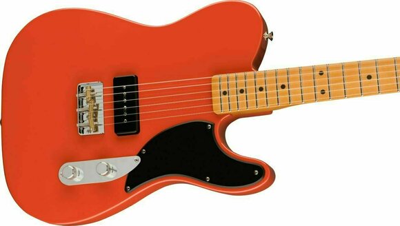 Elektromos gitár Fender Noventa Telecaster MN Fiesta Red - 3