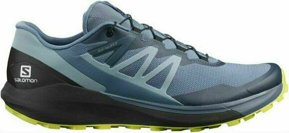 Trail running shoes Salomon Sense Ride 4 Copen Blue/Black/Evening Primrose 44 2/3 Trail running shoes - 2