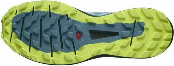 Trailová běžecká obuv Salomon Sense Ride 4 Copen Blue/Black/Evening Primrose 43 1/3 Trailová běžecká obuv - 4