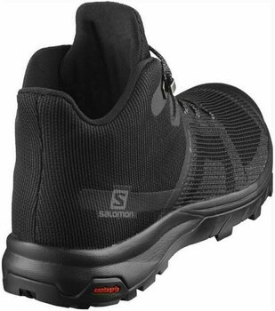 Pantofi trekking de dama Salomon Outline Prism Mid GTX W Black/Quiet Shade/Quarry 37 1/3 Pantofi trekking de dama - 4
