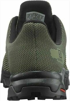 Mens Outdoor Shoes Salomon Outline Prism GTX Deep Lichen Green/Black/Cumin 44 2/3 Mens Outdoor Shoes - 3