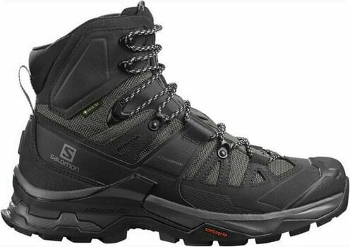 Mens Outdoor Shoes Salomon Quest 4 GTX Magnet/Black/Quarry 44 2/3 Mens Outdoor Shoes - 2