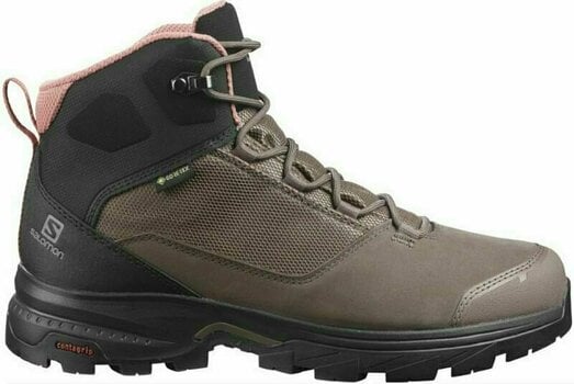 Pantofi trekking de dama Salomon Outward GTX W Peppercorn/Black/Brick Dust 37 1/3 Pantofi trekking de dama - 2