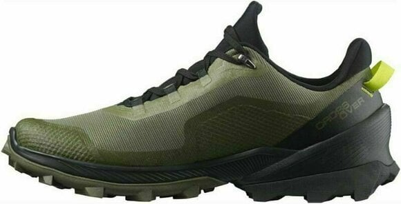 Chaussures outdoor hommes Salomon Cross Over GTX Deep Lichen Green/Black/Evening Primrose 45 1/3 Chaussures outdoor hommes - 5