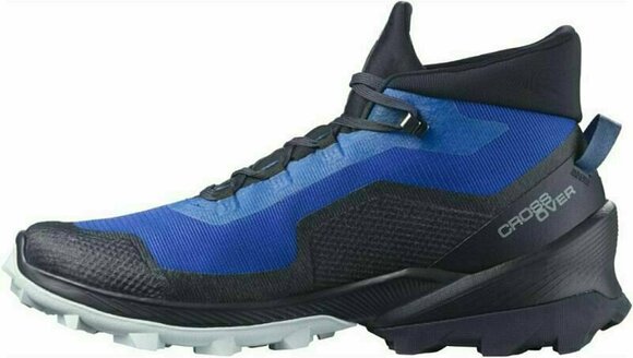 Mens Outdoor Shoes Salomon Cross Over Chukka GTX Turkish Sea/Night Sky/Pearl Blue 44 2/3 Mens Outdoor Shoes - 5