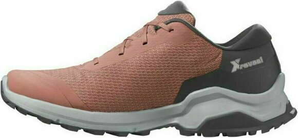 Womens Outdoor Shoes Salomon X Reveal GTX W Brick Dust/Ebony/Pearl Blue 37 1/3 Womens Outdoor Shoes - 5