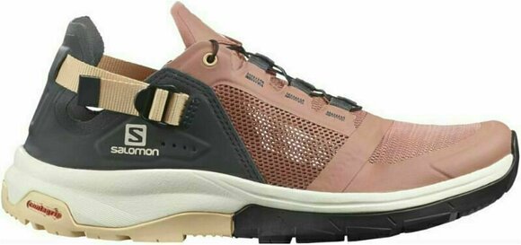 Дамски обувки за трекинг Salomon Tech Amphib 4 W Brick Dust/Ebony/Almond Cream 37 1/3 Дамски обувки за трекинг - 2