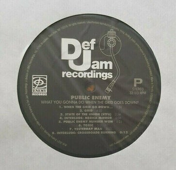Disque vinyle Public Enemy - What You Gonna Do When The Grid Goes Down (LP) - 2