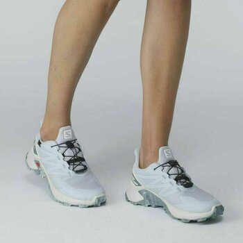 Ženski pohodni čevlji Salomon Supercross Blast GTX W Arctic Ice/Lunar Rock/Stormy Weather 37 1/3 Ženski pohodni čevlji - 7