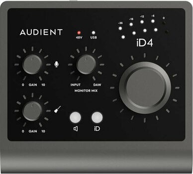 USB audio prevodník - zvuková karta Audient iD4 MKII - 2