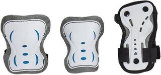 Protektoren HangUp Scooters Kids Skate Pads White M Protektoren - 1