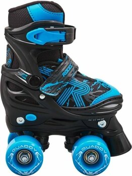 Double Row Roller Skates Roces Quaddy 3.0 Black/Astro Blue 26-28 Double Row Roller Skates - 4