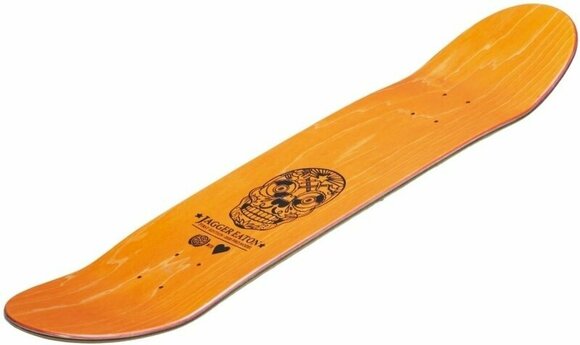 Ersatzteil für Skateboard Heart Supply Jagger Eaton Signature Skateboard Deck Orange 31,8" - 2