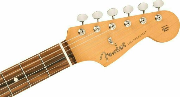 Guitarra eléctrica Fender Noventa Stratocaster PF Crimson Red Transparent - 5