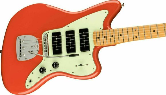 Guitarra elétrica Fender Noventa Jazzmaster MN Fiesta Red - 3