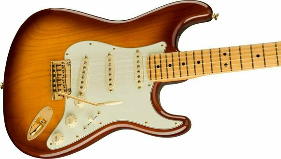 Elektriska gitarrer Fender 75th Anniversary Commemorative Stratocaster MN 2-Color Bourbon Burst - 3