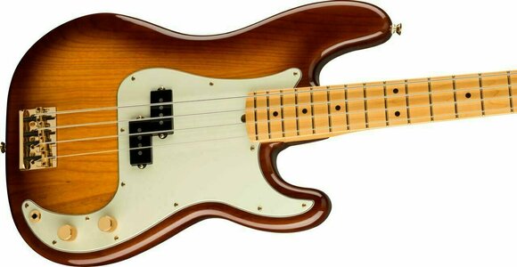 Bajo de 4 cuerdas Fender 75th Anniversary Commemorative Precision Bass MN 2-Color Bourbon Burst - 3