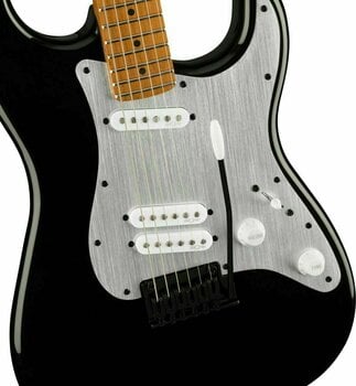 Electric guitar Fender Squier Contemporary Stratocaster Special Roasted MN Black - 4