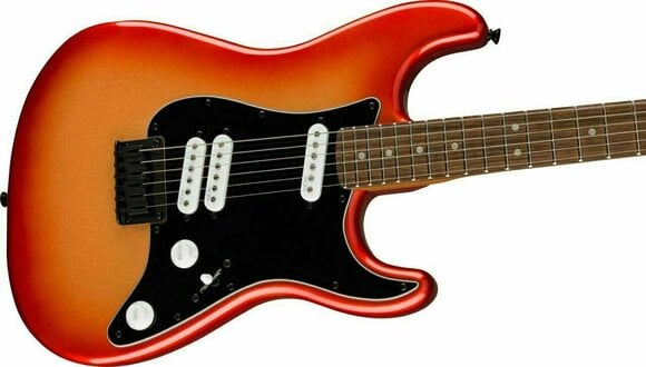 Elektrische gitaar Fender Squier Contemporary Stratocaster Special HT LRL Black Sunset Metallic - 3