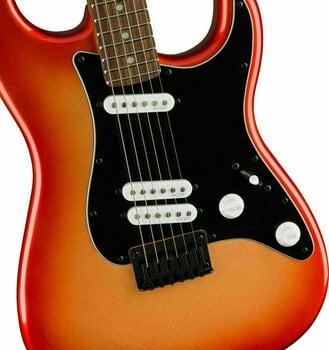 Elektrische gitaar Fender Squier Contemporary Stratocaster Special HT LRL Black Sunset Metallic - 4