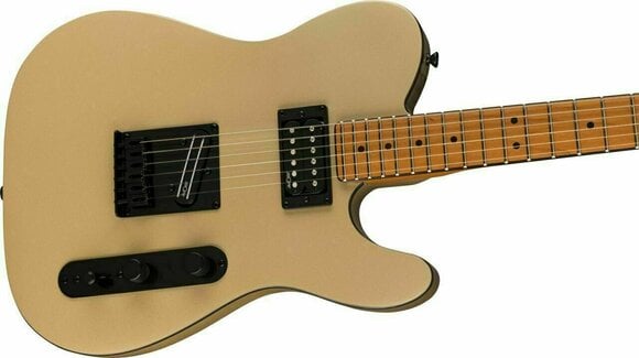 Elektrisk gitarr Fender Squier Contemporary Telecaster RH Roasted MN Shoreline Gold - 3