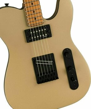 Electric guitar Fender Squier Contemporary Telecaster RH Roasted MN Shoreline Gold - 4