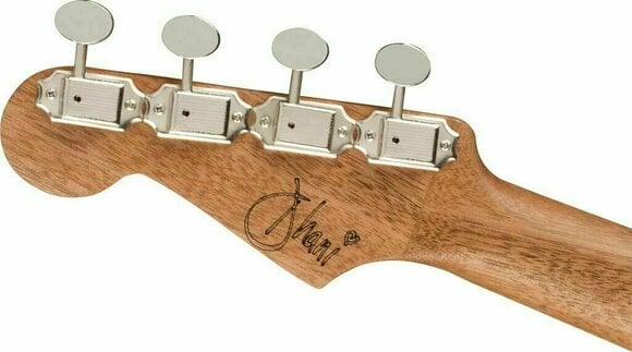 Tenorové ukulele Fender Dhani Harrison Uke WN Tenorové ukulele Sapphire Blue Transparent - 7