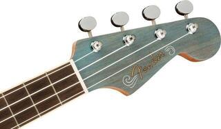 Tenor Ukulele Fender Dhani Harrison Uke WN Turquoise Tenor Ukulele - 5
