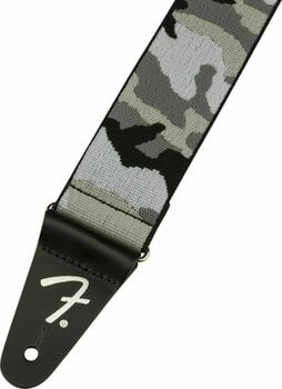 Textile guitar strap Fender WeighLess 2'' Gray Camo Strap - 2