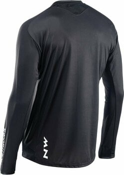 Cyklodres/ tričko Northwave Edge Jersey Long Sleeve Dres Black M - 2