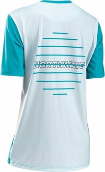 Fietsshirt Northwave Womens Xtrail Short Sleeve Trui Ice/Green S - 2