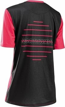 Pyöräilypaita Northwave Womens Xtrail Jersey Short Sleeve Pelipaita Black/Fuchsia XL - 2