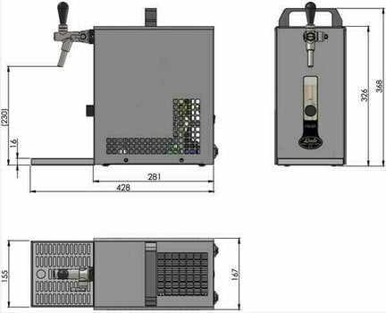 Dispenseringsutrustning Lindr PYGMY 20/K Green Line Dispenseringsutrustning - 2