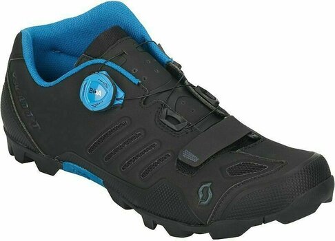 Мъжки обувки за колоездене Scott MTB Shr-Alp Matt Black/Atlantic Blue 42 Мъжки обувки за колоездене - 2