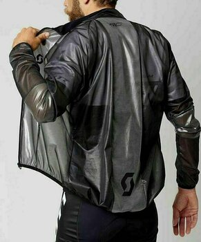 Kerékpár kabát, mellény Scott Weather Reflect Black M Kabát - 5